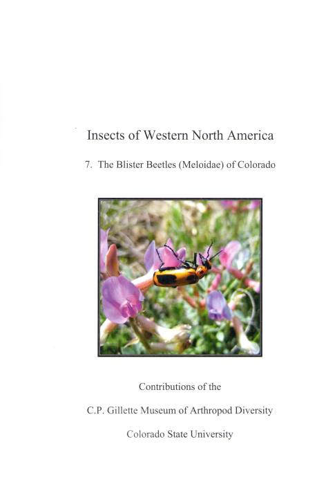Schmidt, J.P. - Insects of Western North America 7: Blister Beetles (Meloidae) of Colorado