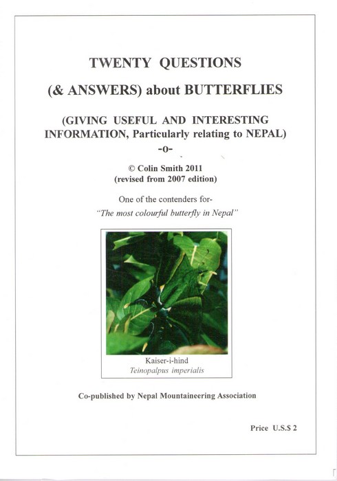 Smith, C. - Twenty Questions (& Answers) about Butterflies