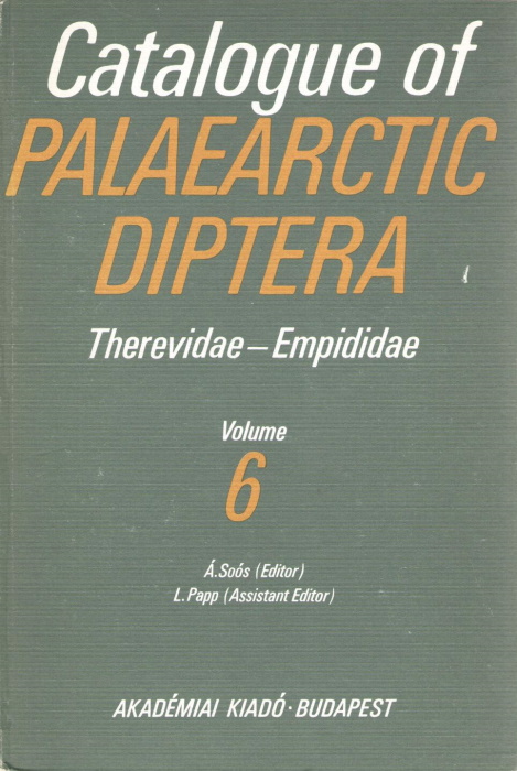 Soos, A.; Papp, L. (Eds) - Catalogue of Palaearctic Diptera. Vol. 6: Therevidae-Empididae