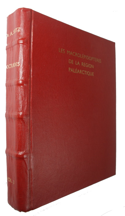 Seitz, A. - Les Macrolpidoptres du Globe. Les Macrolpidoptres de la Rgion Palarctique. Vol. 3: Htrocres noctuiformes