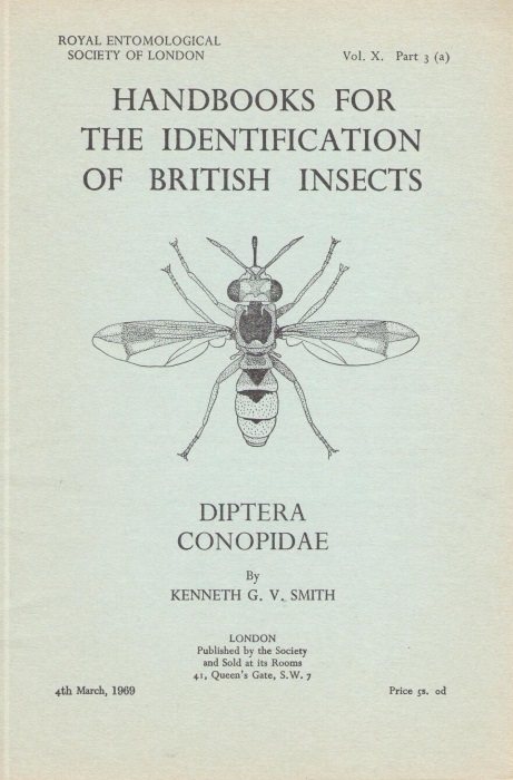 Smith, K.G.V. - Diptera Conopidae (Handbooks for the Identification of British Insects 10/3a)