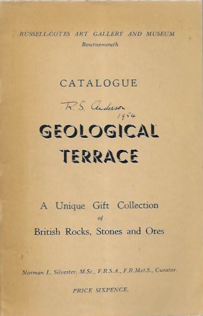 Silvester, N.L. - Catalogue Geological Terrace: A Unique Gift Collection of British Rocks, Stones and Ores