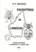 Coleopteres de l'Ardeche. 2eme supplement a l'inventaire de J. Balazuc