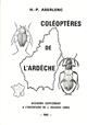 Coleopteres de l'Ardeche. 2eme supplement a l'inventaire de J. Balazuc