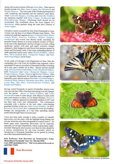 European Butterflies Issue 3. Spring 2020 by Sargerson, J. (ed.)