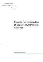 Towards the Conservation of Aculeate Hymenoptera in Europe