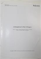 Collection of 19 short papers on Archaeopteryx 1970-1996