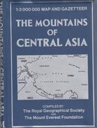 The Mountains of Central Asia: 1:3000000 Map and Gazetteer