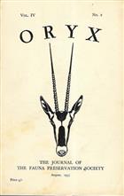 Report on an Ecological Survey of the Serengeti National Park Tanganyika November and December 1956