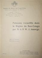 Poissons recueillis dans la Région du Bas-Congo par M. le Dr W.J. Ansorge