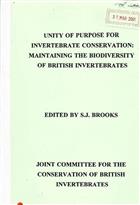 Unity of Purpose for Invertebrate Conservation: Maintaining the Biodiversity of British Invertebrates