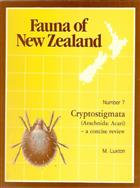 Fauna of New Zealand 7: Cryptostigmata (Arachnida: Acari)