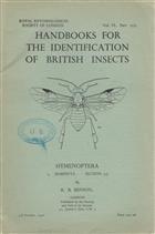 Hymenoptera (Symphyta). Section (c) (Handbooks for the Identification of British Insects 6/2c)