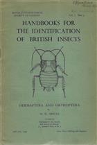 Dermaptera and Orthoptera (Handbooks for the Identification of British Insects 1/5)