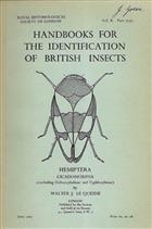 Hemiptera Cicadomorpha (excluding Deltocephalinae and Typhlocybinae) (Handbooks for the Identification of British Insects 2/2a)