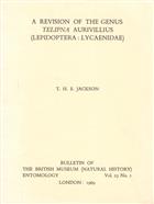 A Revision of the Genus Telipna Aurivillius (Lepidoptera: Lycaenidae)