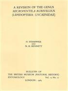 A Revision of the genus Micropentila Aurivillius (Lepidoptera: Lycaenidae)