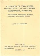 A revision of two species complexes in the Pyraustinae (Lepidoptera: Pyralidae): 1. Cotachena histricalis Walker; 2. Syngamia floridalis Zeller