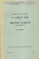 A Check List of British Insects. Part 2: Lepidoptera (Handbooks for the Identification of British Insects 11/2)