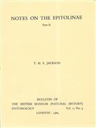 Notes on the Epitolinae Part 2