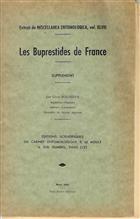 Les Buprestides de France Supplement