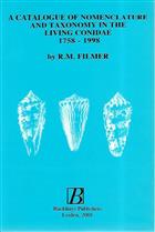 A Catalogue of Nomenclature and Taxonomy in the Living Conidae 1758-1998