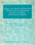 Ecology of the Squash and Gourd Bee Peponapis pruinosa, on cultivated Cucurbits in California (Hymenoptera, Apoidea)