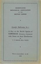 A Key to the British Species of Corixidae (Hemiptera - Heteroptera) with notes on their Distribution 