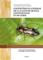 Coléoptères Elateridae de la faune de France continentale et de Corse