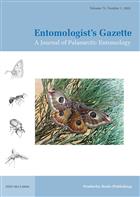 Entomologist's Gazette Vol. 73 (Pt 1-3)