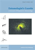 Entomologist's Gazette Vol. 72 (2021)