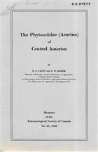 The Phytoseiidae (Acarina) of Central America